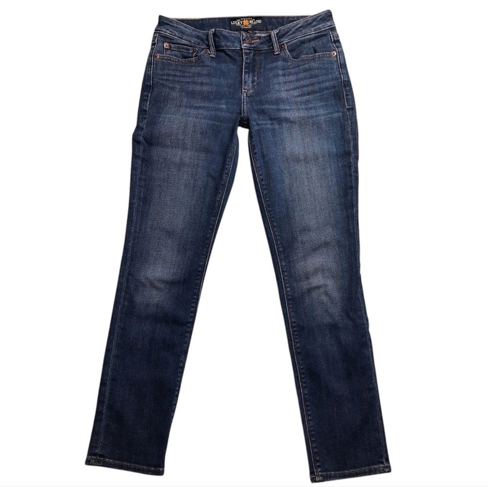 Lucky Brand Lolita Skinny Crop Blue Jeans SZ 6/28A